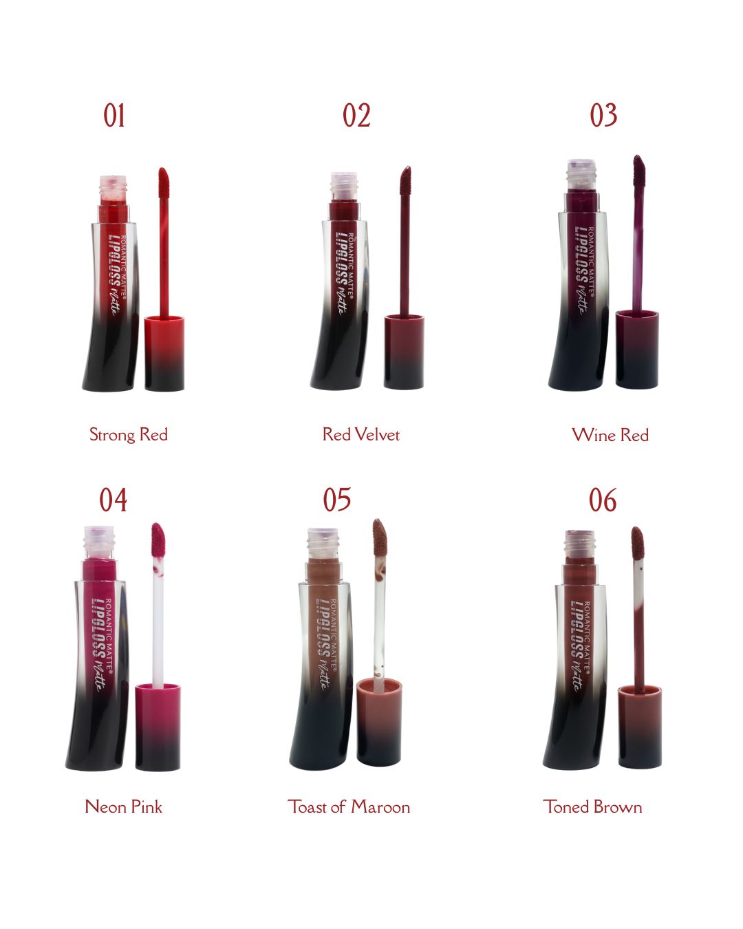 Lipgloss Matte Waterproof
