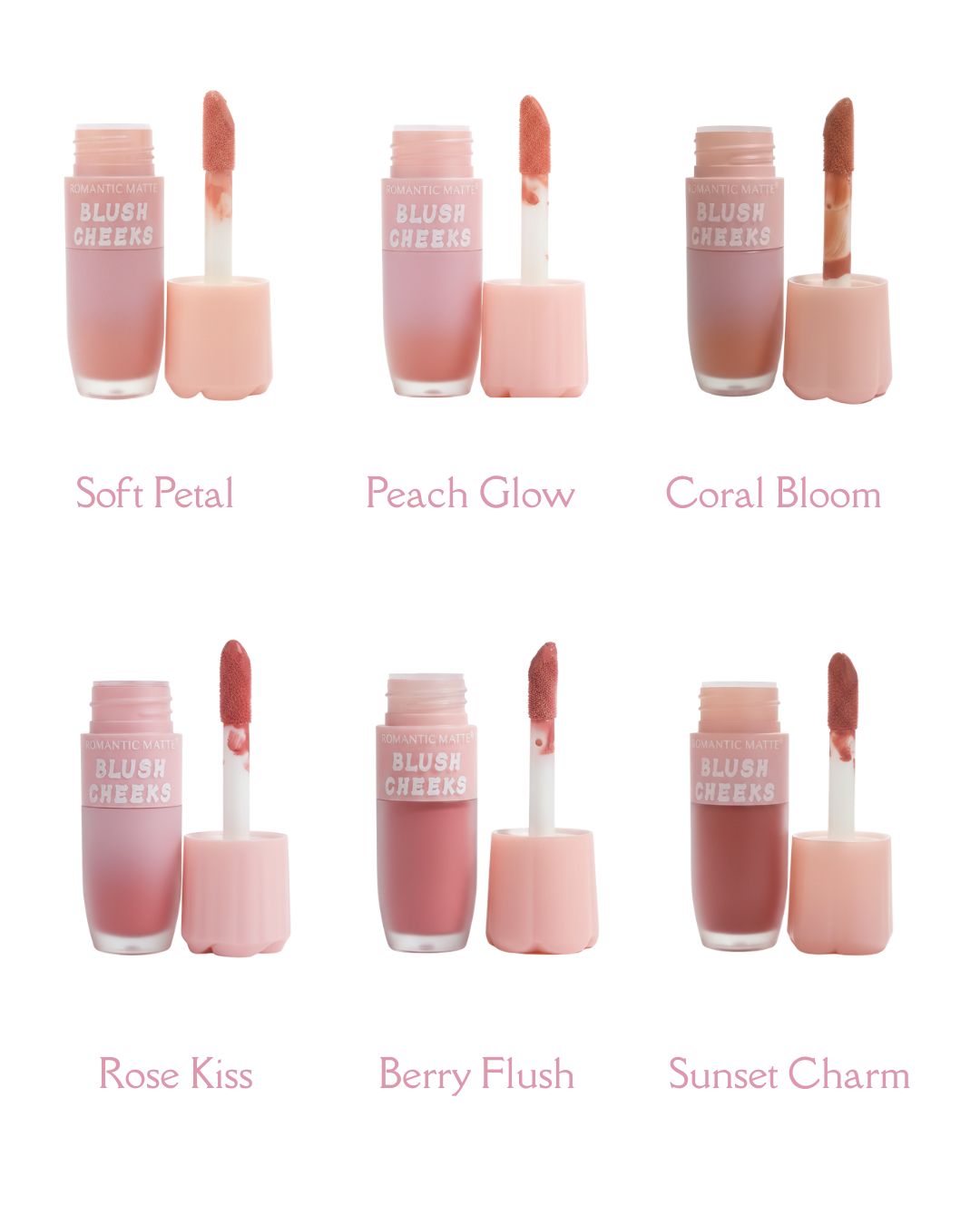 Romantic Matte – Blush Cheeks