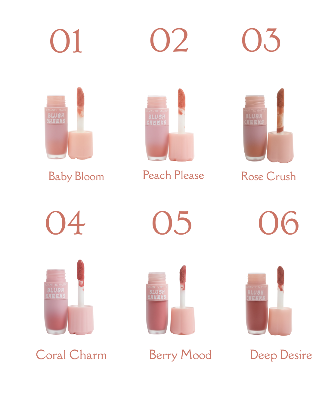 Romantic Matte – Blush Cheeks