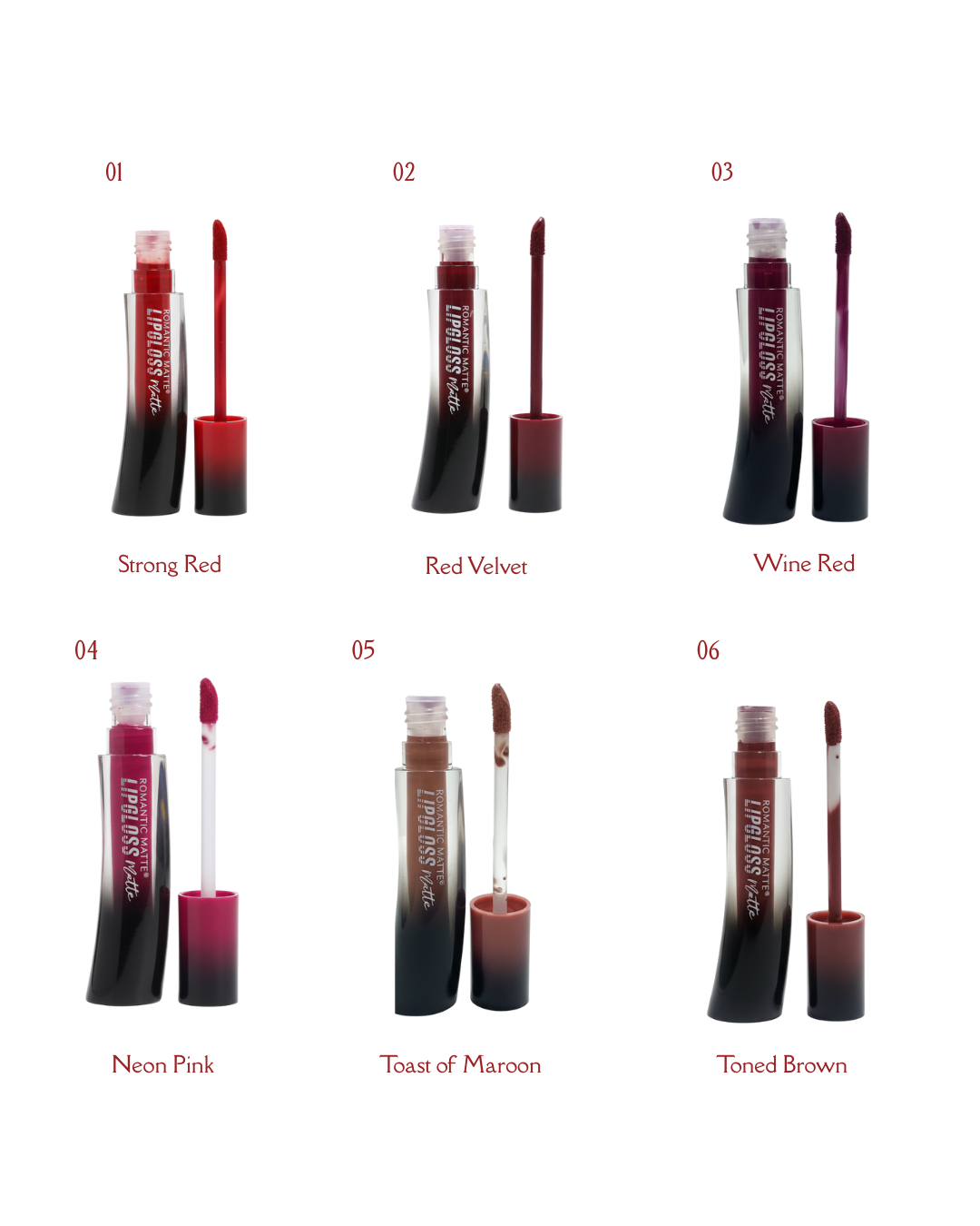Lipgloss Matte Waterproof