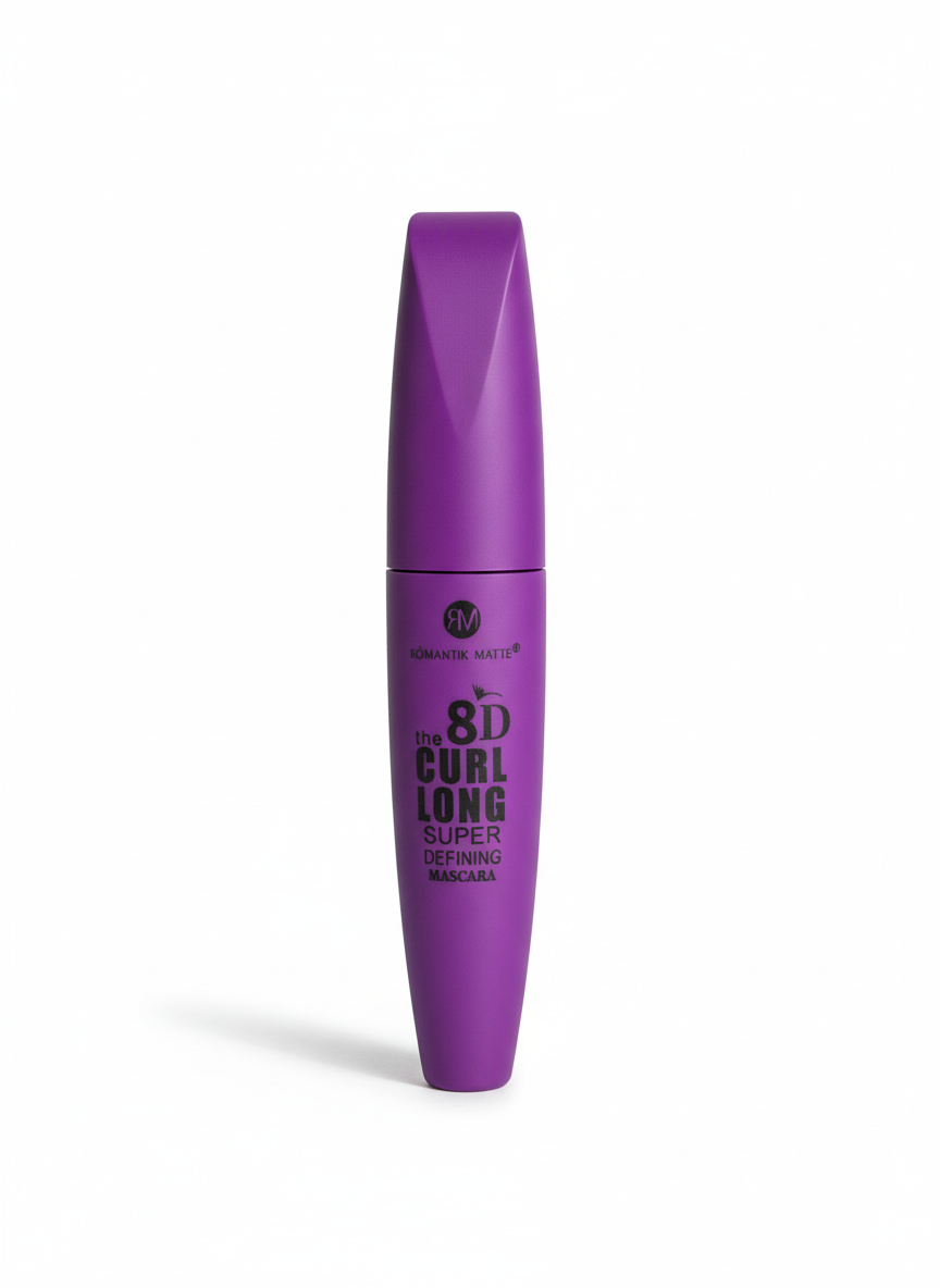 8d The Curl Long Waterproof purple  Mascara
