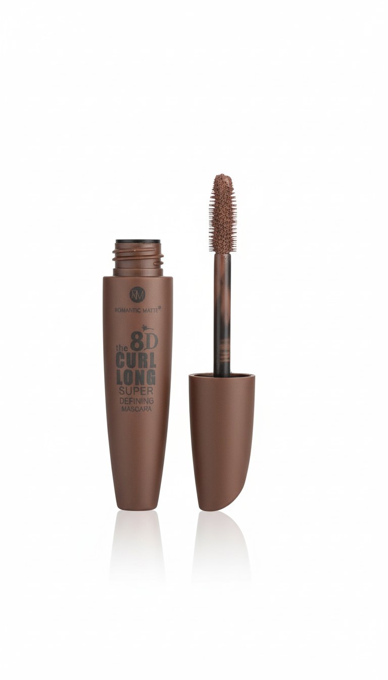8d The Curl Long Waterproof Brown  Mascara
