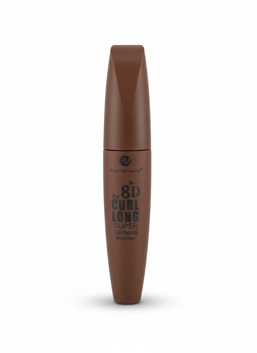 8d The Curl Long Waterproof Brown  Mascara