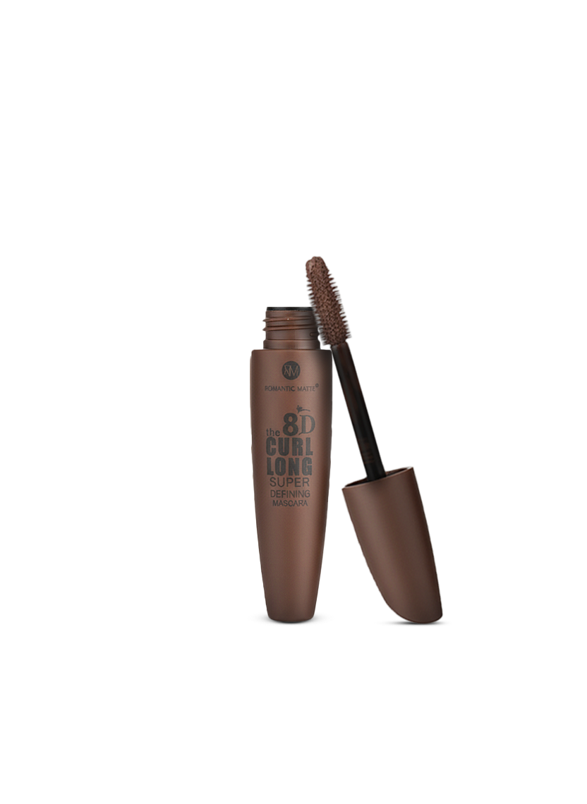 8d The Curl Long Waterproof Brown  Mascara