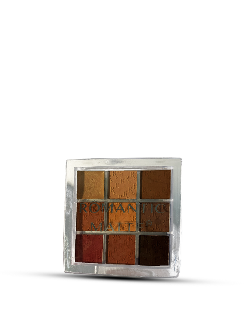 Romantic Matte Eyeshadow Palette – 9 Colors