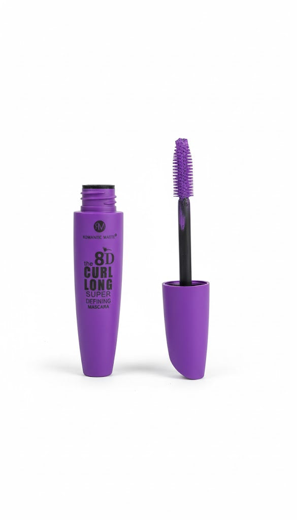 8d The Curl Long Waterproof purple  Mascara