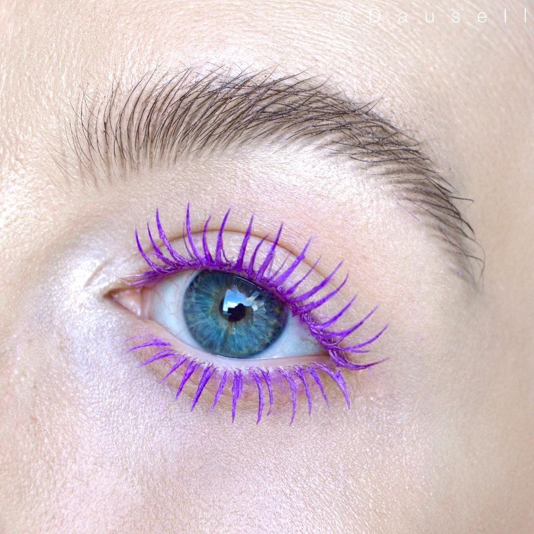 8d The Curl Long Waterproof purple  Mascara